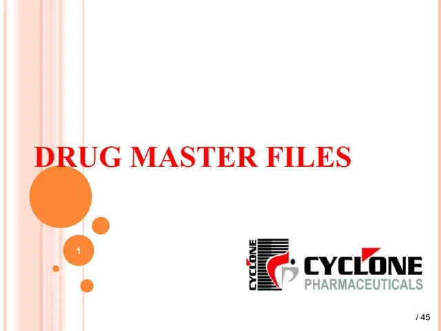DMF Filing
